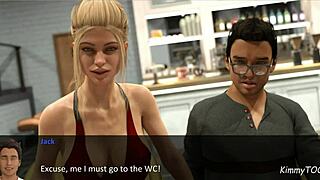 is that a footjob under the table at the restaurant?