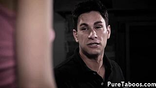 stepsister rides her jealous bro’s cock real hard tonight