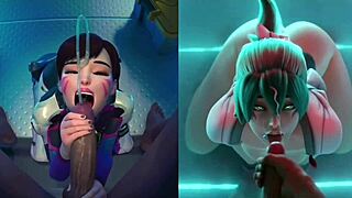 Hentai Compilation Features Big Asses And Blowjobs In Anime Style