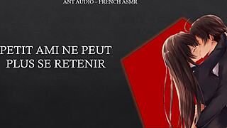 boyfriend can't hold back anymore in this french asmr