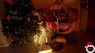 part 2 of christmas anal with sexy belly and big ass fucking