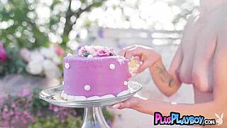 Beautiful big ass teen posed outdoor, exposing her juicy booty. I couldn't help but stare.