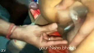 so, indian pornstar ravi and gigolo boy ravi are going at it hard. their anal session ends with cum inside her pussy, straight from indianrockstarmum's wild instagram!