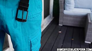 Black Babe Caught Her Friend's BF Stroking His Huge Cock