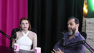 Tantric Therapists And Luxury Escorts Seduce Skeptical Client In Sheer Red