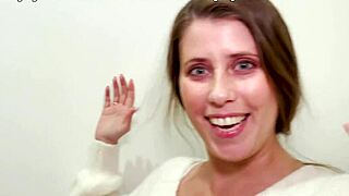 Sleepover with Lady Lyne turns steamy in shower close-up