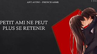 boyfriend can't hold back anymore in this french asmr