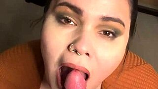 i can't stop sucking post-orgasm, swallowing every drop of cum