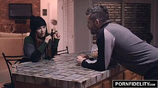 redhead penny pax in pornfidelity fucking with cumshot, blowjob, facial, and swallow to stay warm