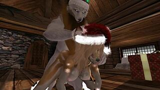 Christmas Tales Gift Time Furry Yiff With Cumshot