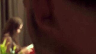 Busty Babe Rides Big Cock in Lingerie While Assfucking