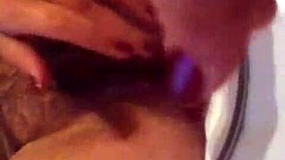 my pussy gets a close-up with toys on clit