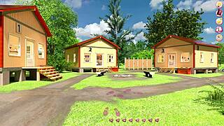 dude, this milf with big nipples is such a sexy whore in gameplay!