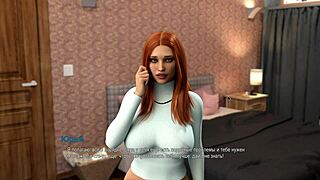 Blonde slut explores college adventure with cocks in hentai game