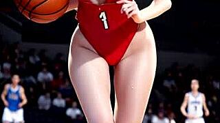 Cute volleyball ai girl compilation