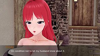 Let's Fuck This Charming Redhead Waitress With Big Tits