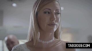 hot blonde secretary brett rossi rides on her boss lap