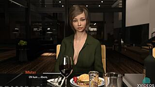 In The Entrepreneur Roleplay, Damn Cute Alexa Shows Her Big Ass And Tits