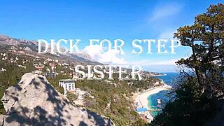 This stunning Russian girl flaunts her big ass by the sea. Her tight figure shines in public erotica.