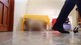 Harsh and dangerous porn video of patients engaging in masturbation in a hospital