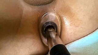 Watch This Close-Up Anal Tunnel With Vibrator!