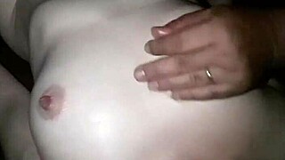 my breasts harden as he massages my body until i cum in this group orgy.