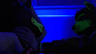 Happy Valentines Day with candlelight nipple and waxplay