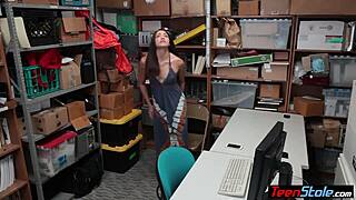 How did this thief get caught and analized in office?