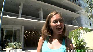 riley reed hanging out with a new friend