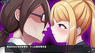 Is hypnosis eroding her in this hentai game?