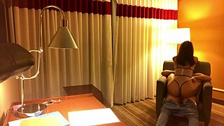 Tiny Asian adult film star Kina Kai returns to close up scenes with large dildos