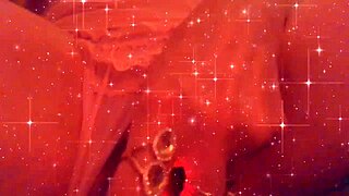 Sexy Blonde Milf Rubs Her Pussy And Squirts In Bathroom