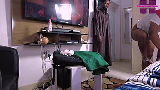 i had the best hard sex with my naughty muslim neighbor before class, her big ass and shaved pussy making me so horny