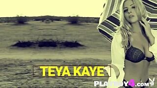 Hey, check out Teya Kaye’s curvy blonde body!