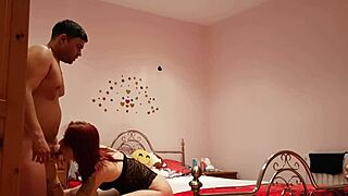 cheating milf gets interracial creampie in homemade vid, so sneaky!