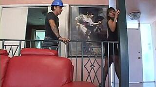 MILF in lingerie cheats with anal scene