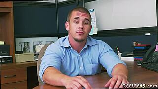 Straight boy turns gay to earn that bonus in hot scene