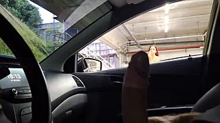 She risks public masturbation outdoors for thrills.