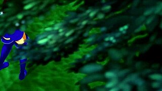 starfire masturbates during mission while spied on