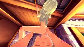 hey, this trap elf maid cleans you up! 🧹