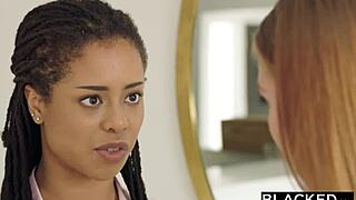 Blacked Intern Submits to Mandingo's BBC in Intense First-Time Scene