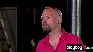 Busty Blondies Andrea Lowell and Teagan Presley Trick Two Guys