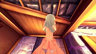 hey, this trap elf maid cleans you up! 🧹