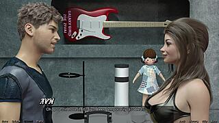 She thinks I'll rip her open with my big cock!