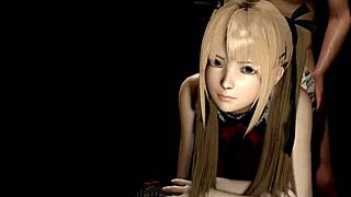 Marie Rose Hentai Chair Action in 3D! What a Wild Ride!