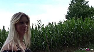 Scout jerman jemput siswi 18 tahun Lara dari Hamburg buat casting jalanan bayar cash