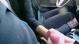 A provocative night with a cab driver or… strip tease and a roadside blow JOB