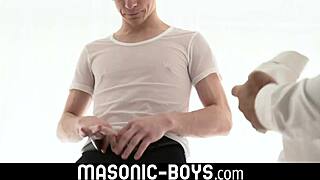 Hey twink, eat your own cum after jerking!