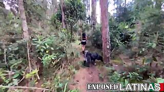 ExposedLatinas - I’m banging my neighbor milf in the woods, Alexa Lewis! 😍