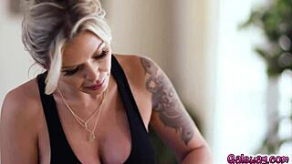 Marie Mccray and Lily Lalimar Share Secret Lesbian Sex